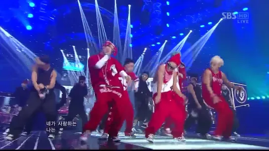 BIG BANG - BAD BOY @ Inkigayo 120429