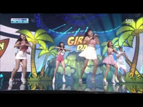 Girl's Day - Tell Me @ Inkigayo 130728