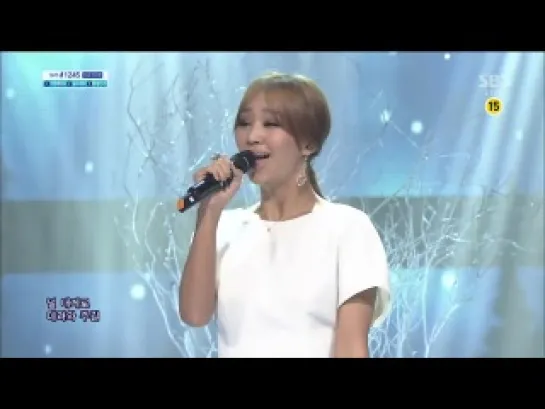 Hyorin - Hello (Man From The Stars OST) @ Inkigayo 140126