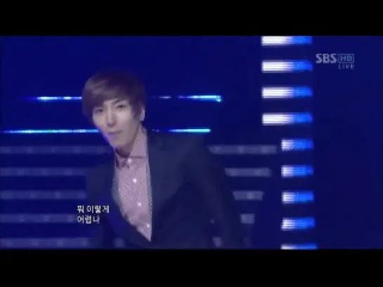 Super Junior - Mr. Simple @ Inkigayo 110828