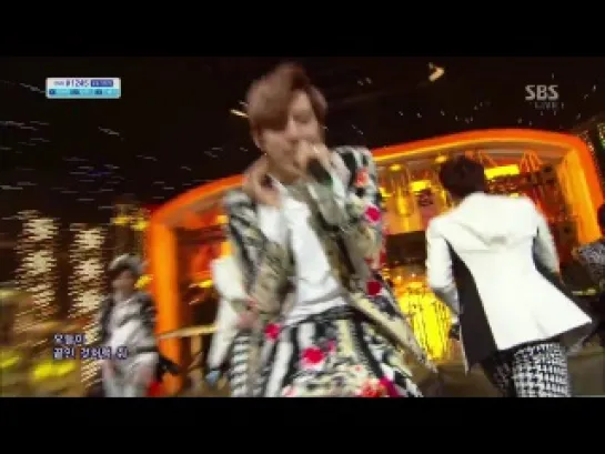 INFINITE - Man in love @ Inkigayo 130324