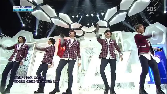 B1A4 - Lonely @ Inkigayo 140119