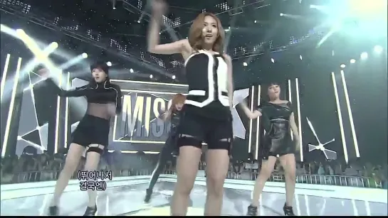 MISS A & 2PM - Goodbye Baby & Kung Ddari Sha Bah Rah @ Inkigayo 110724