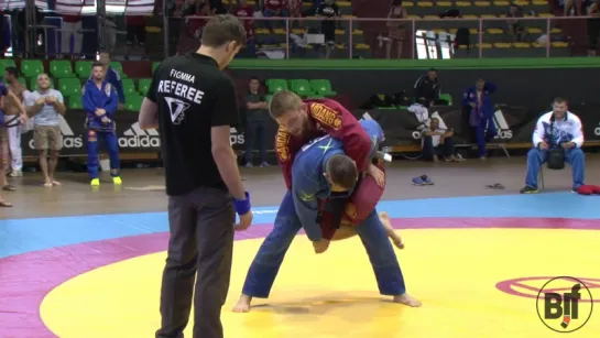 EGC2016 - GRAPPLING GI 92KG - Ilya ANISIMOV (RUS) VS Ivan TOMASETTI (ITA)