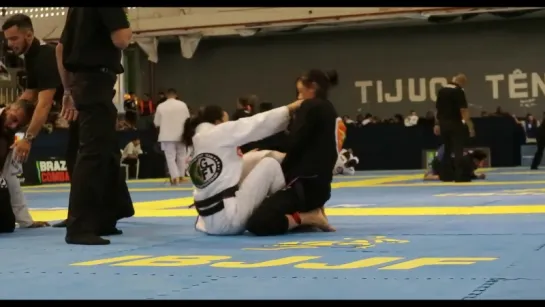 Thamires Aquino vs Andressa Lidia de Souza IBJJF 2017 Rio Fall Open #бжж_какпоучебнику