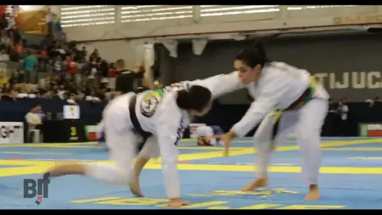 Thamires Aquino vs Amanda Mercini Senna Valle IBJJF 2017 Rio Fall Open