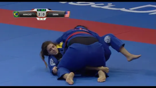 Tayane Porfirio vs Mackenzie Dern Black-Brown Belt Absolute 2016 World Pro