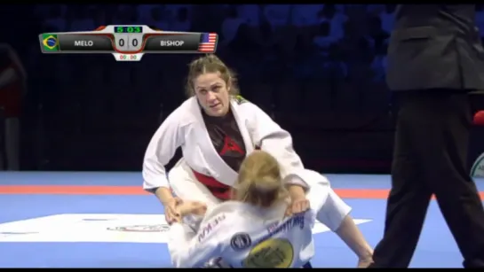 колено Nadia Melo vs Jena Bishop  #WorldPro2016