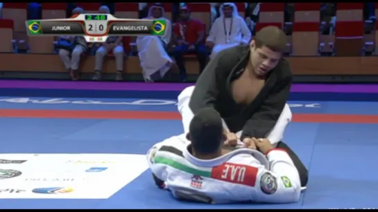 Jose Junior vs Ricardo Evangelista Black Belt Absolute 2016 World Pro