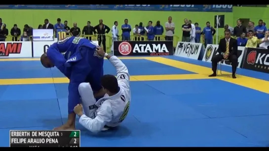 Felipe Pena vs Erberth Santos, European Championships 2016