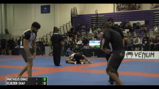 Matheus Diniz vs Elizar Skaf (Pans No GI 2015)