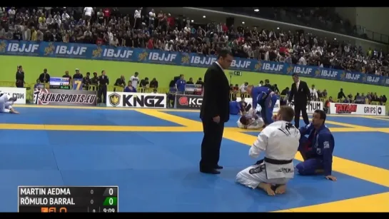 Romulo Barral vs Martin Aedma 2016 IBJJF Europeans