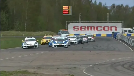 STCC 2012. Этап 1 - Манторп Парк. Вторая гонка