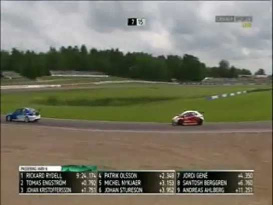 STCC 2012. Этап 4 - Манторп Парк. Первая гонка