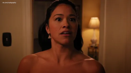 Джина Родригез (Gina Rodriguez) в сериале "Девственница" (Jane the Virgin, 2017) - Сезон 4 / Серия 1 (s04e01) 1080p