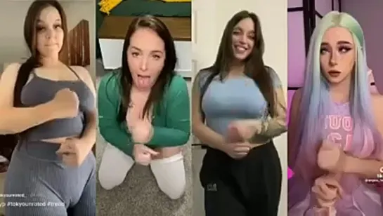 Pajas joi splitscreen tiktok tits