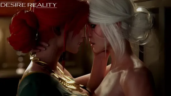 Triss Ciri forbidden pleasures-desirereality_1080p