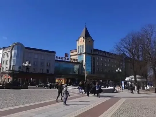 Дарт Вейдер в центре Калининграда.