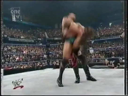 The Rock &  Stone Cold & Undertaker VS Kane& Kurt Angle& Rikishi (Triple H -  referee)