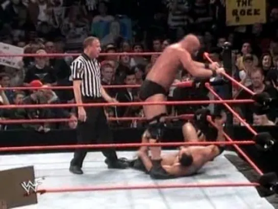 (WWE.my1.ru) WWF Rebellion 2001 - Stone Cold Steve Austin vs. The Rock (WWF Championship)