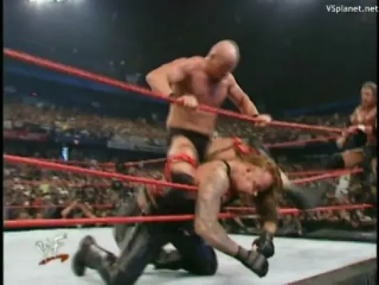 Steve Austin & Triple H vs. the Undertaker & Kane - WWF Backlash 2001