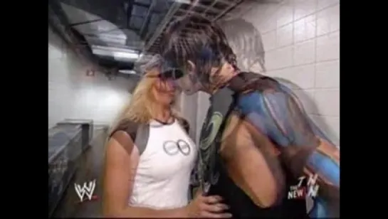 Jeff Hardy and Trish Stratus