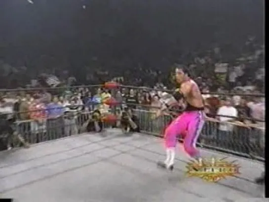 Sting and Lex Luger vs. Bret  Hart and Hulk Hogan