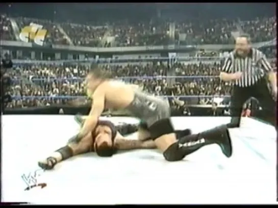 Chris Jericho & The Undertaker vs. Rob Van Dam & The Rock - [WWF SmackDown - 13.12.2001]