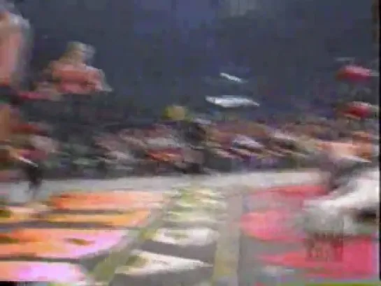 WCW Nitro: Goldberg and Ric Flair Vs. "Wolfpac Elite" Hulk Hogan and Kevin Nash (15 Марта 1999)