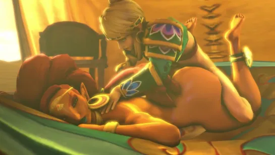 [Legend of Zelda] Os ensinamentos da Rainha Urbosa de como tratar uma alteza na cama