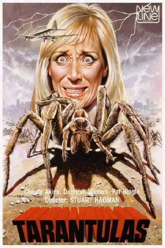 Тарантулы: Смертоносный груз / Tarantulas: The Deadly Cargo. 1977. ужасы, триллер. Визгунов