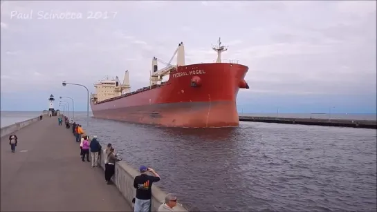 A new ship visiting Duluth this Monday, a jumpy tourist as well....