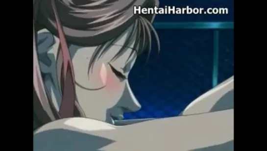 HENTAI sexy at the rooftop [Bible Black] (Anime)