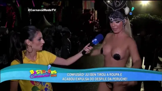 Ju Isen Deixa Repórter Colocar Tapa Sexo Antes do Desfile da Unidos do Peruche | Brazilian Girls vk.com/braziliangirls