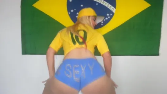 Debora Fantine  Dançando o Hino Nacional | Brazilian Girls vk.com/braziliangirls