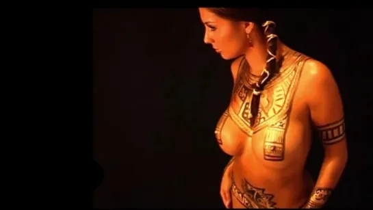 Aztec Brazilian Body Paint Girl | Brazilian Girls vk.com/braziliangirls