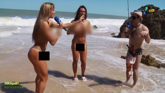 JUJU E NICOLE NA PRAIA NUDISMO (TAMBABA-PB) | Brazilian Girls vk.com/braziliangirls