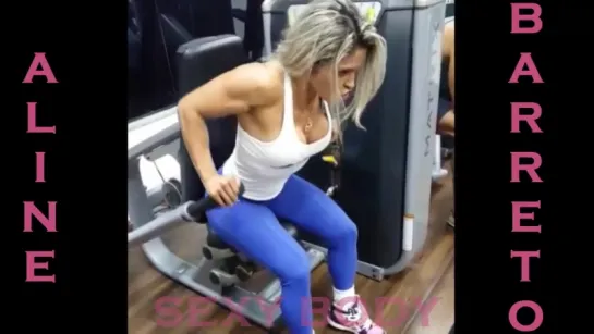 ALINE BARRETO - Brazilian Fitness Girl Full Workout  All Exercises | Brazilian Girls vk.com/braziliangirls