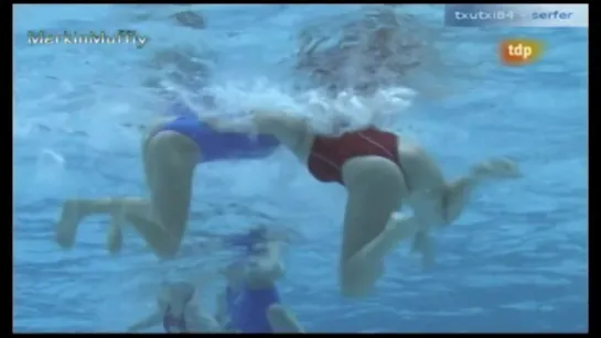 Womens Water Polo - Dirty Plays Underwater