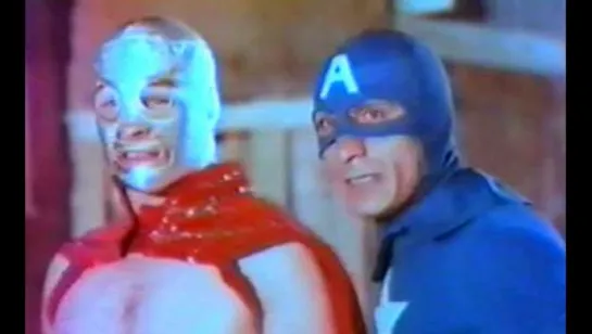 Captain America and Santo vs. Spider-Man 1973 / TUR+(eng sub)