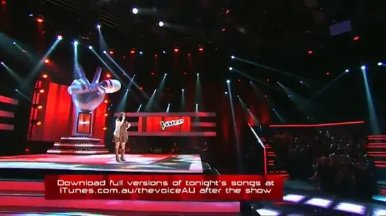 The Voice Australia: Karise Eden  sings It's A Man's World