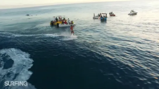 Teahupoo, Du Ciel