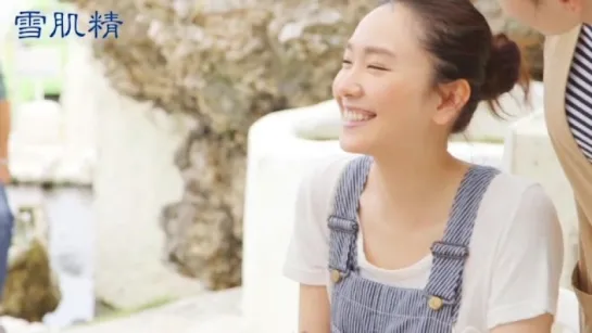 [CM] Aragaki Yui - Sekkisei SAVE the BLUE 2014 Making 2