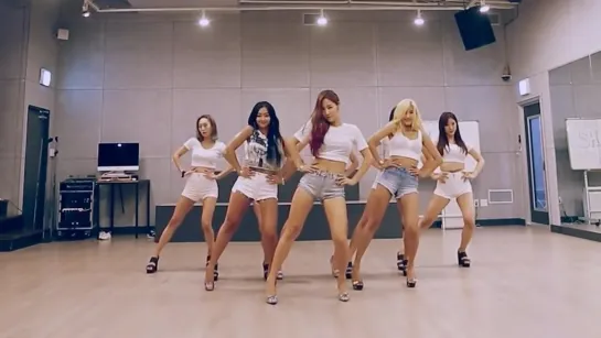 SISTAR Shake It mirrored Dance Practice