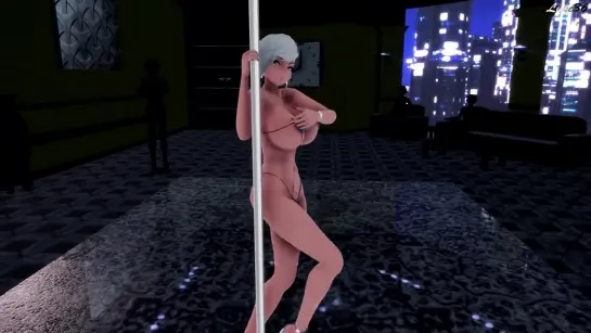 MMD SEX RWBY WINTER SCHNEE POLE DANCER