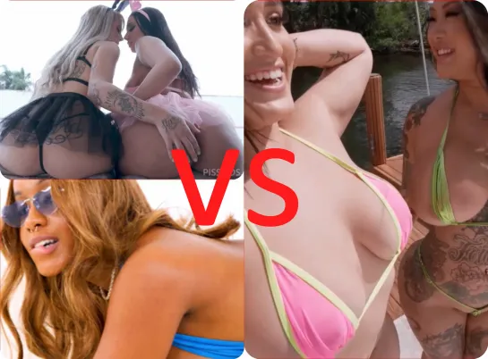 Connie Perignon,Nia Bleu VS Lily Starfire VS Vitoria Beatriz,Kyra Sex 🔞