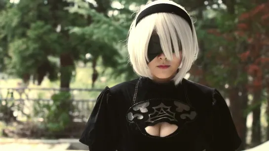 NIER AUTOMATA_ 2B Cosplay Cinematic