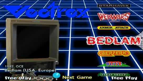 GCE Vectrex Games List  Hyperspin