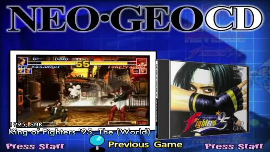 SNK Neo Geo CD Games List