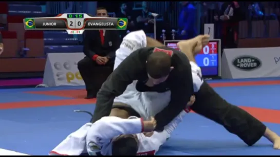 Jose Junior vs Ricardo Evangelista Black Belt Absolute 2016 World Pro #worldpro2016